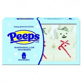 Peeps - Marshmallow-Schneemänner, 3er-Pack, 42 Gramm