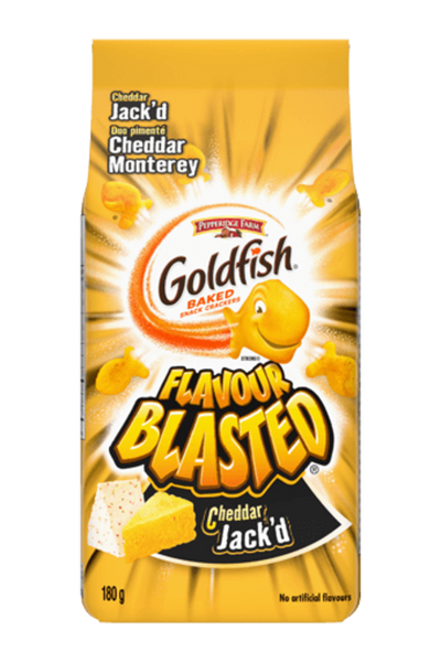 Poisson rouge - Cheddar grillé Jack'd 180 grammes