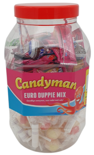 Candyman - Euro Duppie Mix 100 Pièces