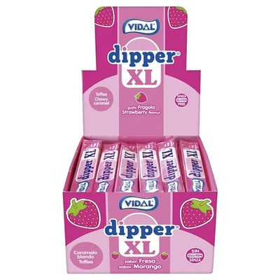 Vidal - Strawberry Dipper 5,5 Gram 200 Stück