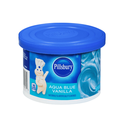 Pillsbury - Aqua Blue Vanilla Frosting 284 Gramm