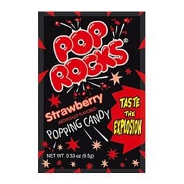 Pop Rocks - Fraise 9,5 grammes