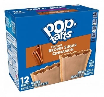 Kellogg's - Pop-Tarts givrés à la cassonade et à la cannelle 576 grammes