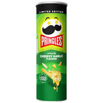 Pringles - Saveur ail et fromage 102 grammes