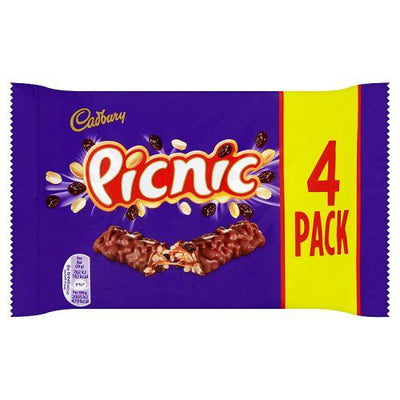 Cadbury - Picknick 4er-Packung 128 Gramm