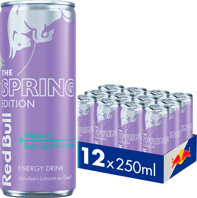 Red Bull - The Spring Edition Pink Grapefruit 250ml 12 Pièces