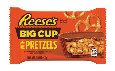 Reese's - Großer Becher mit Brezeln, 37 Gramm