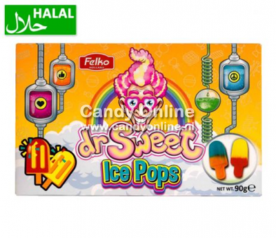 Dr. Sweet - Bonbons gélifiés à la glace 90 grammes (Halal)