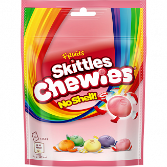 Skittles - Bonbons fruités à mâcher, sachet de 137 grammes