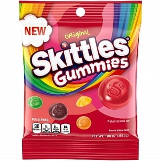 Skittles - Bonbons gélifiés originaux 164 grammes