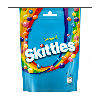 Skittles - Tropische Früchte 136 Gramm