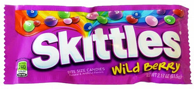 Skittles - Fruits des bois 61,5 grammes