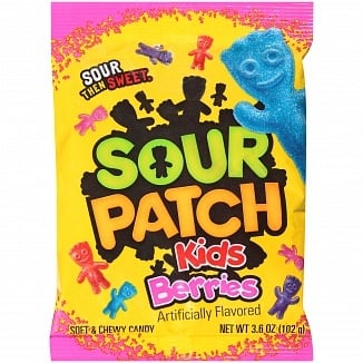 Sour Patch - Kids Berries 107 Gramm