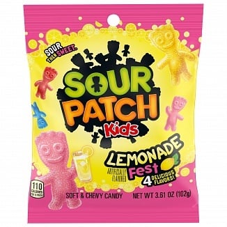 Sour Patch - Kinder-Limonadenfest 102 Gramm
