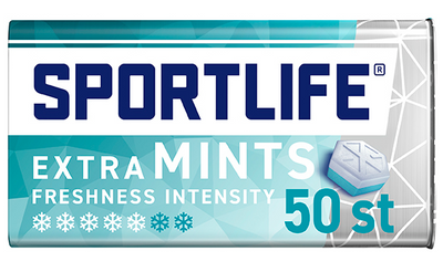 Sportlife - Extra Mints 50 StĂŒck