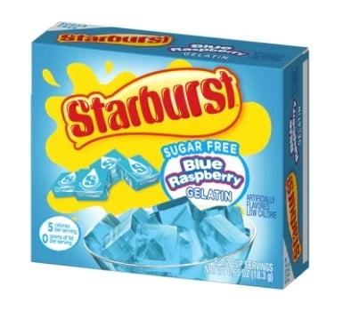 Starburst - Blaue Himbeere 18,3 Gramm (zuckerfrei)