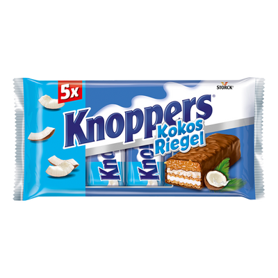 Knoppers - Riegel à la noix de coco 5x40 Gramme