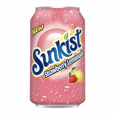 Sunkist - Limonade aux Fraises 355ml