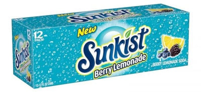 Sunkist - Berry Lemonade 355ml 12 Dosen