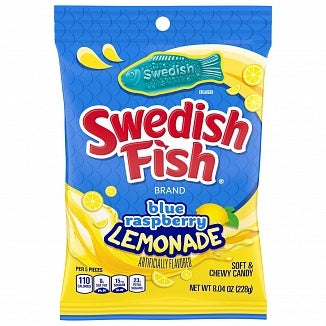 Schwedische Fische - Blaue Himbeer-Limonade 228 Gramm
