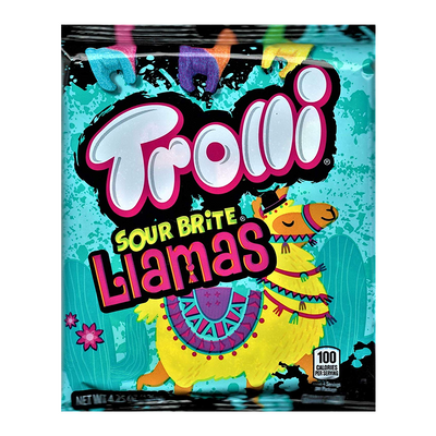 Trolli - Saure Brite Llamas 120 Grajm