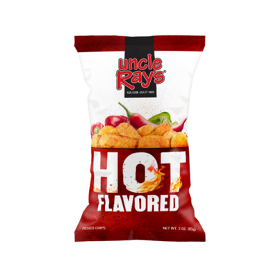 Uncle Ray's - Potato Chips Hot 120 Gram
