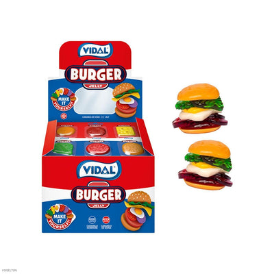 Vidal - Burger Jelly 66 Gram 11 Stück