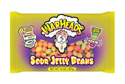Warheads - Saure Geleebohnen 397 Gramm