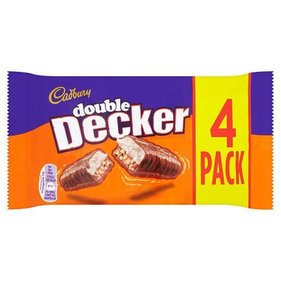 Cadbury - Double Decker 4er-Packung 128 Gramm