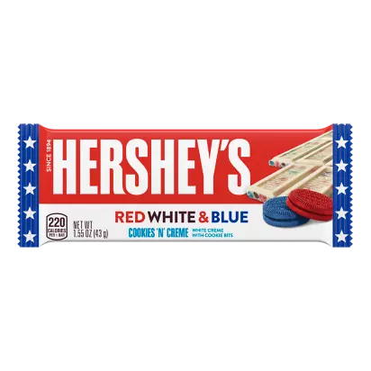 Hershey’s - Cookies 'n' Crème Red White & Blue 36 Gram
