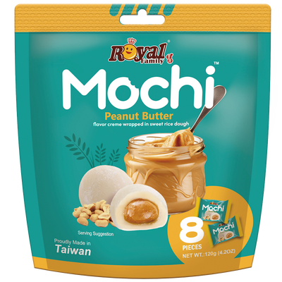 Famille Royale - Mochi au beurre de cacahuète 120 g