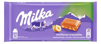 Milka - Gebroken Noot 100 Gram 22 Pièces