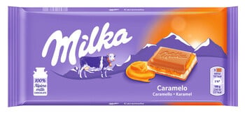Milka - Karamel 100 Gram 23 Stück