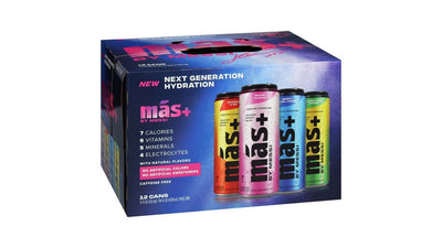 MAS+ By Messi -Variety Pack 355ml 12 Dosen