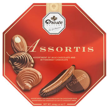 Droste - Assorti 200 Gram 6 Stuks