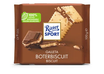 Rittersport - Boterbiscuit 100 Gram 11 Stück
