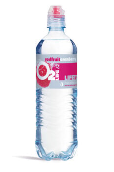 O2Life - Red Fruit Cranberry 750ml 6 Pièces