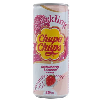 Chupa Chups - Strawberry Cream 250ml 24 Dosen