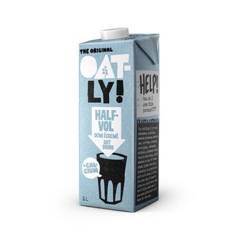 Oatly -  Haverdrank Halfvol 1 Liter 6 Stuks