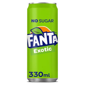 Fanta - Exotic Zero Sugar 330ml 24 Dosen
