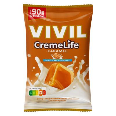 Vivil - CremeLife Caramel 90 Gram (suikervrij)