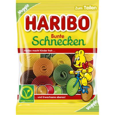 Haribo - Colorful Snails 160 Gram