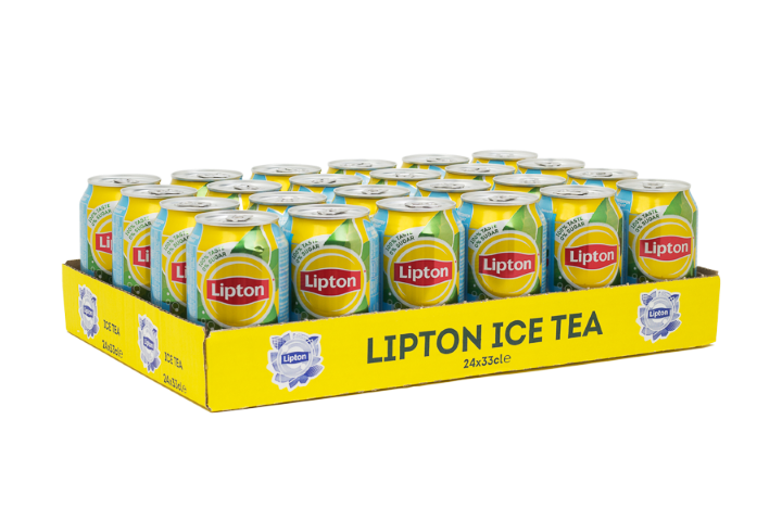 Lipton - Ice Tea Low In Sugar 330ml 24 Blikjes