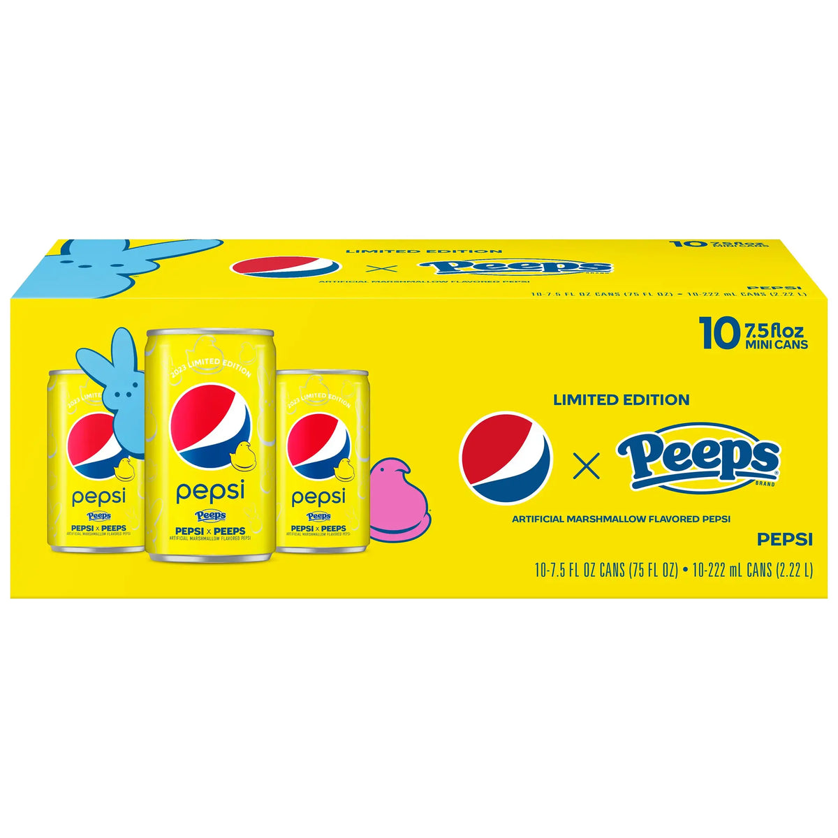 Pepsi - Peeps 222 ml, pack de 10