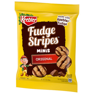Keebler - Mini-biscuits Fudge Stripes Original 56 grammes