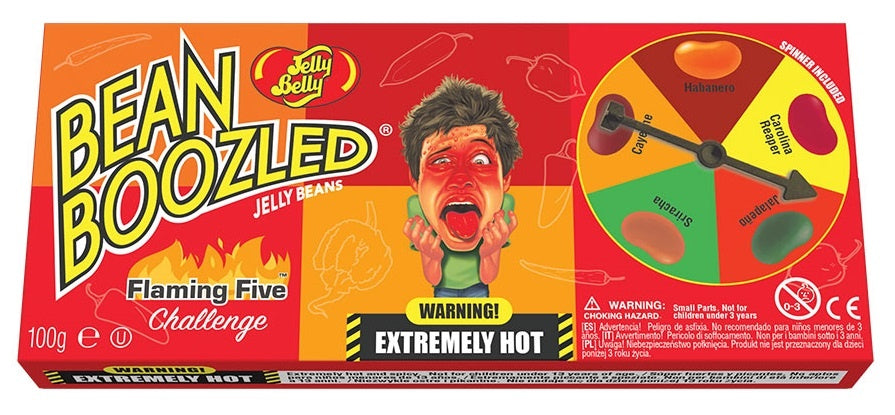 Jelly Belly - Bean Boozled Flaming 5 Spinner 100 Gramm