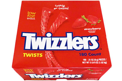 Twizzlers - Strawberry 180 Stuks 1620 Gram