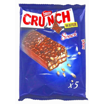 Nestlé - Gaufrettes Crunch, paquet de 5, 85 grammes