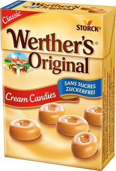 Werthers - Original Suikervrij 42 Gram 10 Stuks