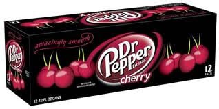 Dr Pepper - Cherry 355ml 12 Canettes ***THT 15-01-2026***